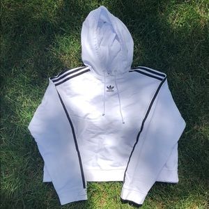 Cropped Adidas Hoodie